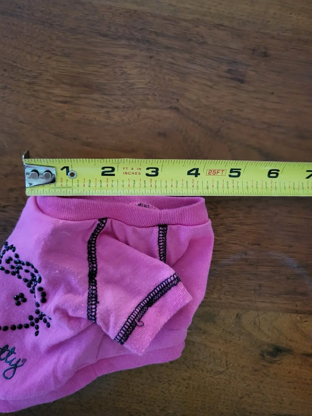 Hello Kitty Sanrio Pink Rhinestone Dog Shirt XS Pet Tee